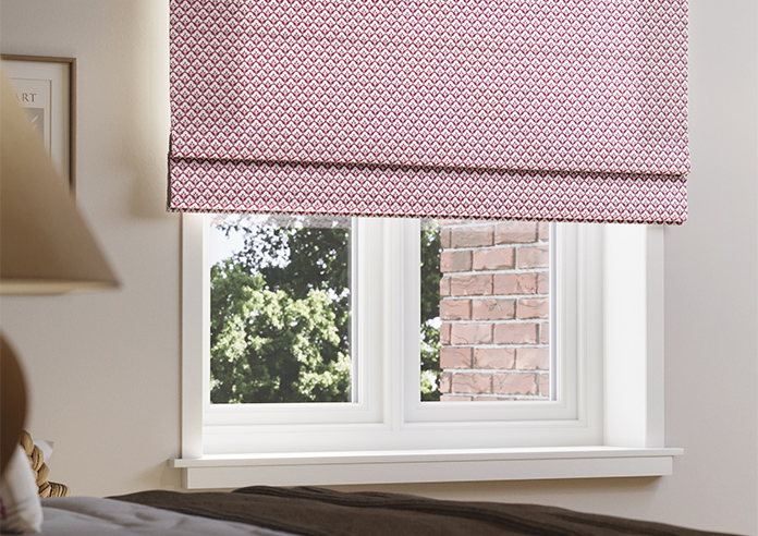 Scallop & Bud, Cosmos - Roman Blind - Image 5
